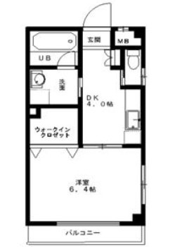 Comodo　Vitaの間取り