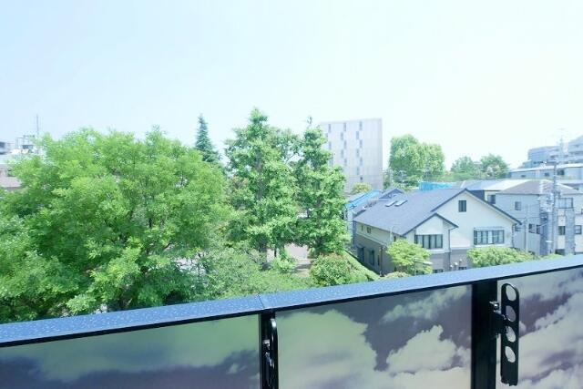 ハーモニーレジデンス大森山王ＴＨＥ　ＧＡＲＤＥＮの展望|バルコニーからの展望です