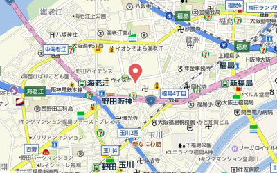 【地図】 | レジデンス鷺洲