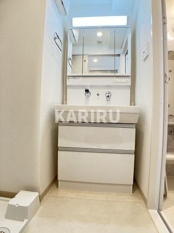 カーサヴェルデ東小橋の洗面所