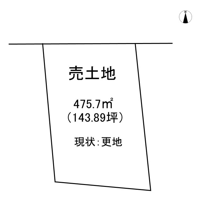 下北方町塚原の土地図