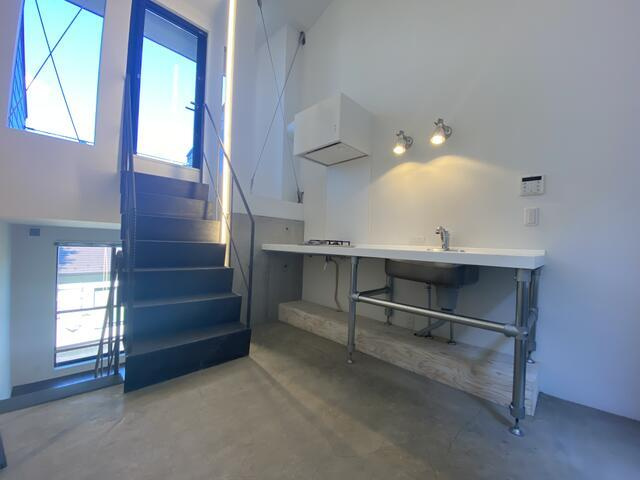 ｈｉｋｅ（ハイク）～ｓｋｉｐ　ｆｌｏｏｒ　ｔｅｒｒａｃｅ　ｈｏｕｓｅ～のキッチン|キッチン（１階） 
