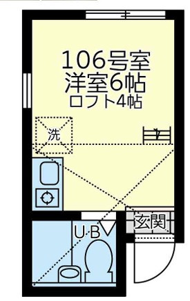 【間取り】 | ユナイト黄金町カルロス・ポンセ