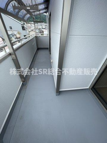 末広町中古戸建のバルコニー|陽当たり良好で洗濯物が乾きやすいです！