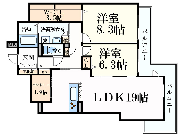 シャーメゾンガーデンズ芦屋平田町
