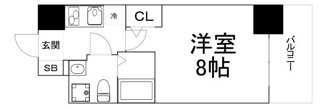 【間取り】 | セレニテ北久宝寺