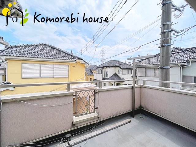 上尾市上　1期　中古戸建のバルコニー|陽当たり良好なバルコニーです