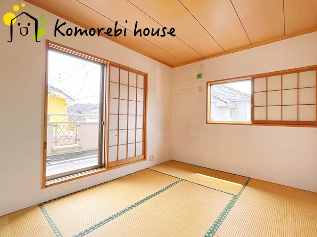 上尾市上　1期　中古戸建の和室|和室があれば、来客や子供用のスペースとして活躍します