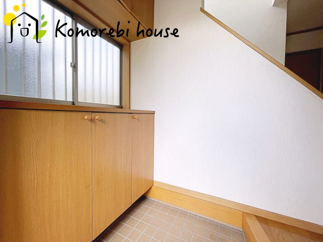 上尾市上　1期　中古戸建の玄関|シンプルで使いやすい玄関です