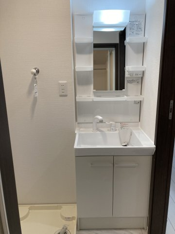 ディアコート盛岡Bの独立洗面台