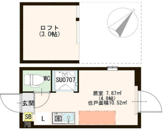 【間取り】 | ハーモニーテラス 野沢Ⅱ