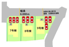 仲介手数料不要　よかタウンBloom・For:Ｍ大津町大字引水８期【大津小・大津中】の区画図