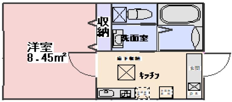 コーラルコート秋津弐番館の間取り