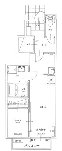 ポルトボナーの間取り