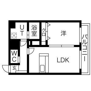 【間取り】 | エムティースクエア吉塚駅前