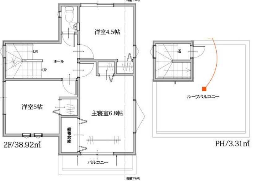 【仲介手数料無料】所沢市　荒幡　全１棟　所沢市の不動産なら西武ハウジングの間取り