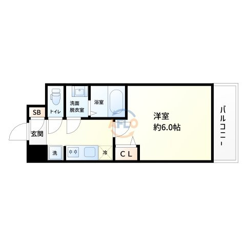 アドバンス大阪ビヤンの間取り|アドバンス大阪ビヤン　間取り