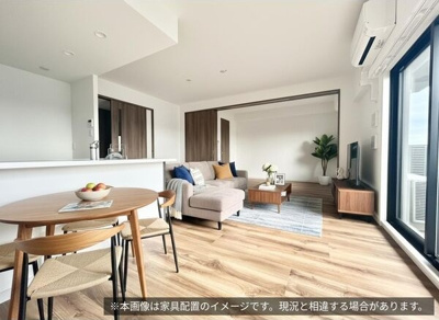 【居間・リビング】 | S-RESIDENCE上社南amante(アマンテ)　FR、家具家電キャンペーン実施中!
