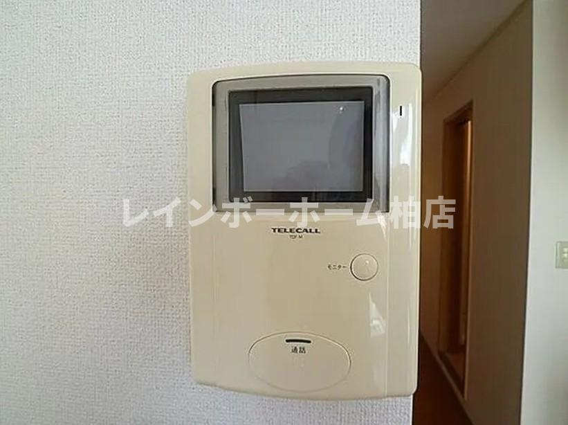 特典：仲介手数料が半額です!!のセキュリティ|TVモニタ付インターホンです