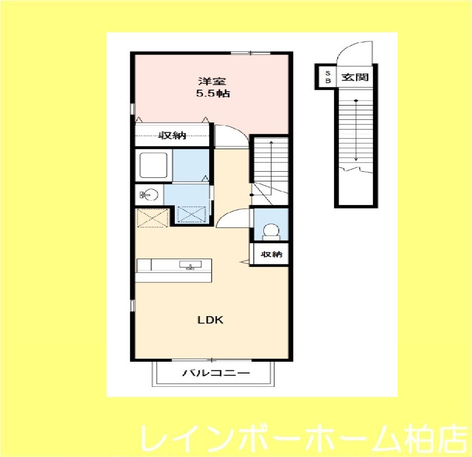 特典：仲介手数料が半額です!!の間取り