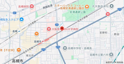【地図】 | 高槻市松原戸建て