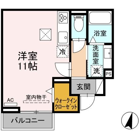 岳　【GAKU】　　　刈谷市近郊の賃貸はクラスホームの間取り