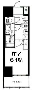 【間取り】 | エスリードレジデンス大阪福島サウスフラッツ