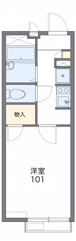 【間取り】 | レオパレス日野本町 | 画像2