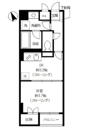 スプリーム九段の間取り