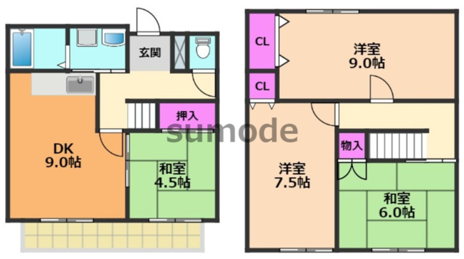 【間取り】 | メゾンアルシュ