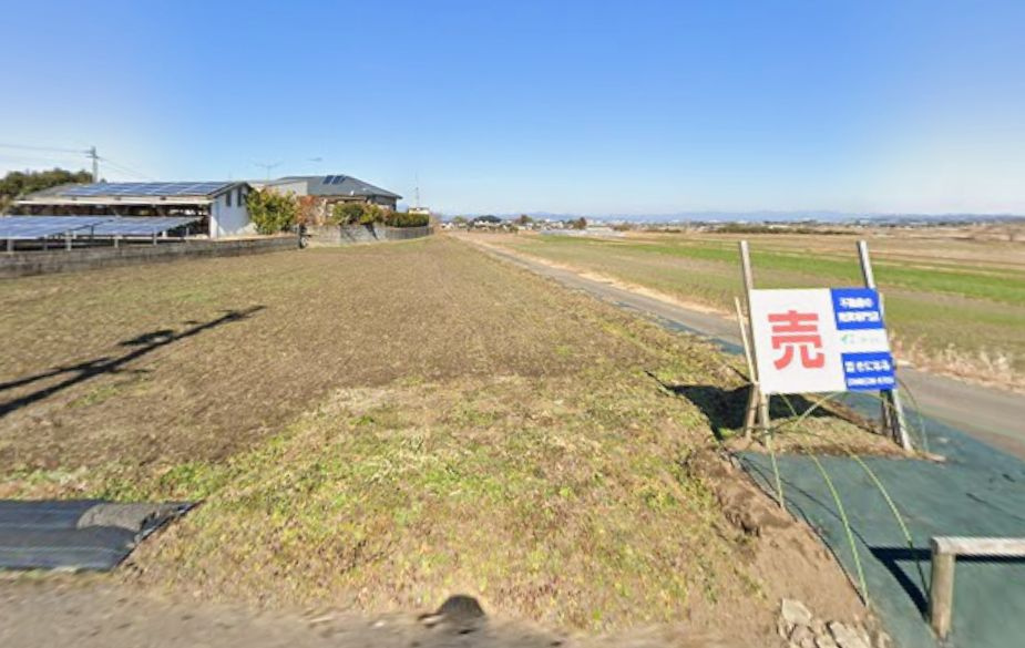 都城市安久町の売地の外観