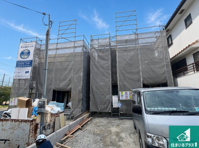 神戸市須磨区北落合　第4期　新築一戸建ての外観|現在建築中！落ち着いた街並みで新生活を始めることが出来そう！周辺の物件も併せてご紹介させて頂きます！