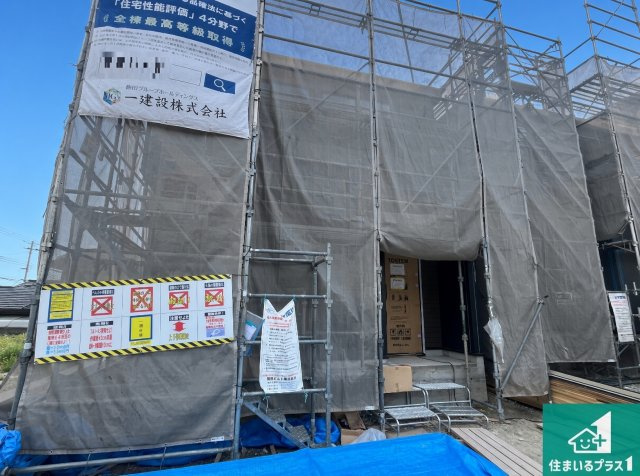 神戸市須磨区北落合　第4期　新築一戸建ての外観|現在建築中！落ち着いた街並みで新生活を始めることが出来そう！周辺の物件も併せてご紹介させて頂きます！