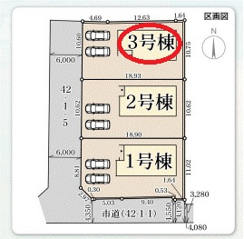 【区画図】 | リーブルガーデン丹波市柏原町南多田 | 区画図