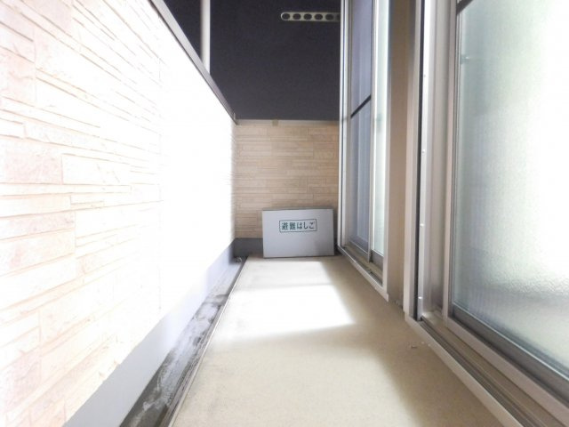 高槻市藤の里町の賃貸マンションのバルコニー