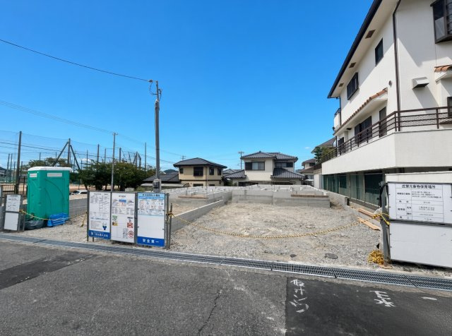 神戸市須磨区北落合　第4期　新築一戸建ての外観|現在の進捗状況です！順調に作業進行中、完成が待ち遠しいです！詳細の間取り等、お気軽にお問い合わせください！
