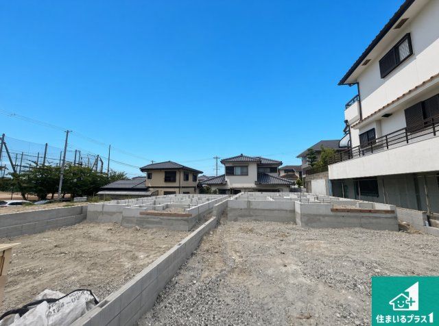 神戸市須磨区北落合　第4期　新築一戸建ての外観|現在の進捗状況です！順調に作業進行中、完成が待ち遠しいです！詳細の間取り等、お気軽にお問い合わせください！
