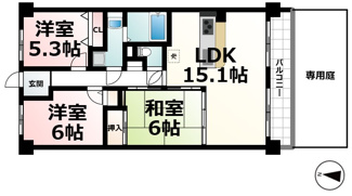 【間取り】 | ルモン西大津