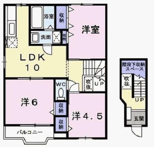 グレースガーデンⅡの間取り