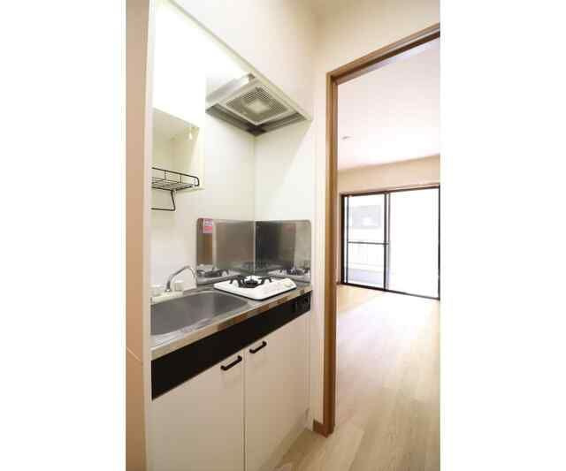 大和市大和南１丁目の賃貸マンションのキッチン