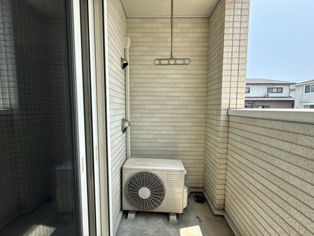 ヒロノハルカスＢのバルコニー