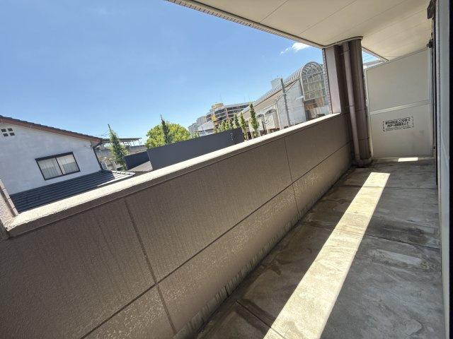 ソフィア花北のバルコニー