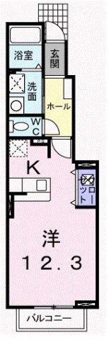 スマイル　タウンＢの間取り