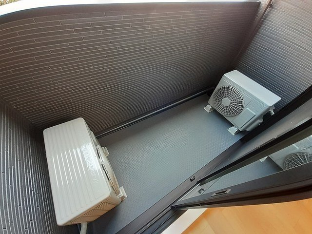 フレーシュＭのバルコニー