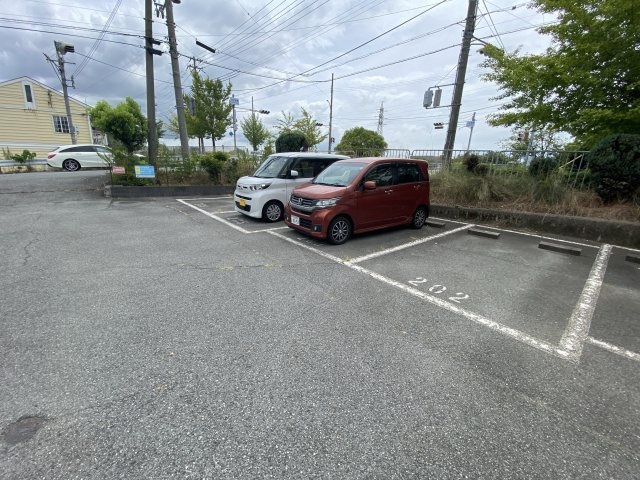 レインボーヒルズの駐車場