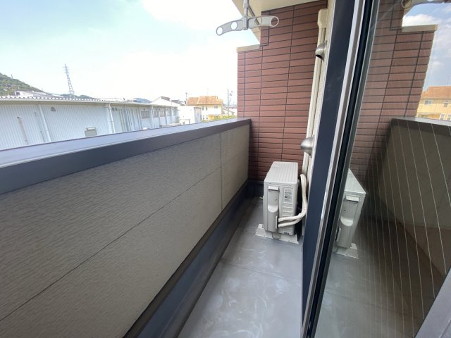 メゾンフルールのバルコニー