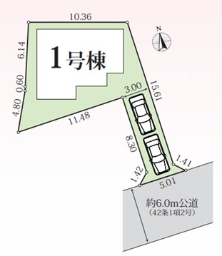 明石市大久保町江井島の区画図