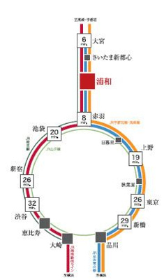 【地図】 | デュオステージ浦和岸町