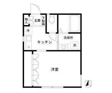 エスプワール千駄木の間取り