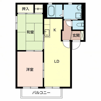 【間取り】 | DAIKENN浜寺南町 | ２ＬＤＫ